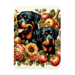 Magnet Flexible Peinture par Rottweiler rétro