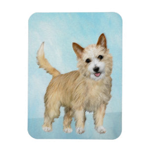 Magnet Flexible Peinture Podengo Pequeno portugaise - Art original