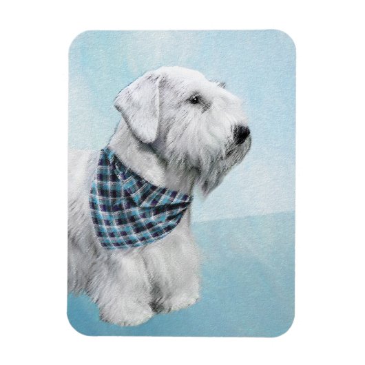Magnet Flexible Peinture Sealyham Terrier - Cute Original Chien Ar (Vertical)
