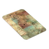 Magnet Flexible Peinture sur la Terre avec surface fissurée (Côté Droit)