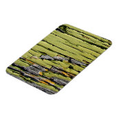 Magnet Flexible Peinture verte Peinture sur bois de grange Patiné (Côté Gauche)