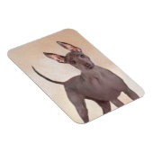 Magnet Flexible Peinture Xoloitzcuintli - Cute Original Chien Art (Côté Droit)