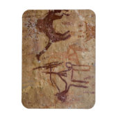 Magnet Flexible Peintures rupestres préhistoriques avec chameaux e (Vertical)