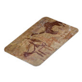 Magnet Flexible Peintures rupestres préhistoriques avec chameaux e (Côté Gauche)