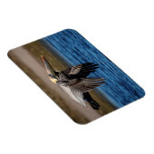 Magnet Flexible Pélican en vol (Côté Droit)