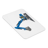 Magnet Flexible Pelles à chaîne bleues (Côté Droit)