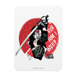 Magnet Flexible Peloton de suicide Katana "pour lui que je
