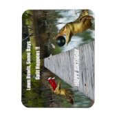 Magnet Flexible Pelouse Bowls Australia Split Happings, (Vertical)