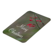 Magnet Flexible Pendentif rouge Joyeux Noël (Côté Gauche)
