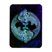 Magnet Flexible pénètre l'aimant zodiaque du poisson (Vertical)