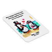Magnet Flexible Penguin Valentines (Côté Droit)