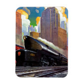 Magnet Flexible Pennsylvania Train by Unknown (Vertical)