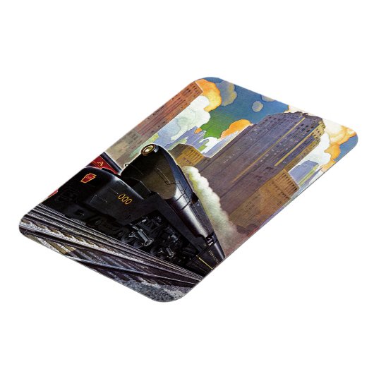 Magnet Flexible Pennsylvania Train by Unknown (Côté Gauche)