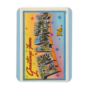 Magnet Flexible Pennsylvanie, aimant de lecture