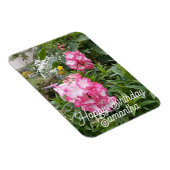 Magnet Flexible Pennsylvanie Fleur Jardin floral Anniversaire Magn (Côté Droit)