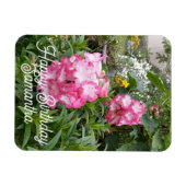 Magnet Flexible Pennsylvanie Fleur Jardin floral Anniversaire Magn (Horizontal)