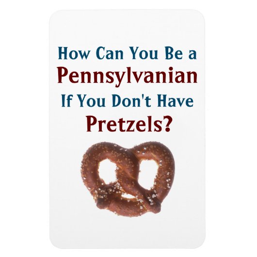 Magnet Flexible Pennsylvanie Pretzels (Vertical)