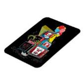 Magnet Flexible Pennywise TV Stack classique - vous flotterez trop (Côté Gauche)