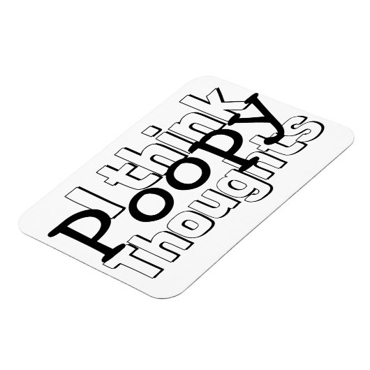 Magnet Flexible Penser à la pauvreté (Côté Gauche)