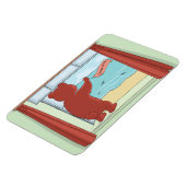 Magnet Flexible Penser à toi Teddy Bear Missing You mignon Art (Côté Gauche)