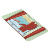 Magnet Flexible Penser à toi Teddy Bear Missing You mignon Art (Côté Droit)