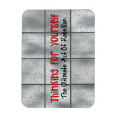 Magnet Flexible Penser Pour Vous-Même (Vertical)