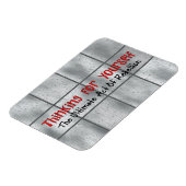 Magnet Flexible Penser Pour Vous-Même (Côté Gauche)