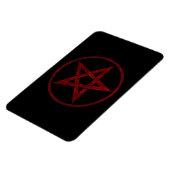 Magnet Flexible Pentagram Red Devil (Côté Gauche)
