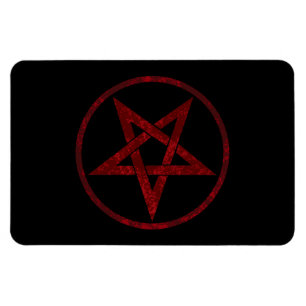 Magnet Flexible Pentagram Red Devil