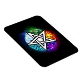 Magnet Flexible pentagramme du Wiccan (Côté Droit)