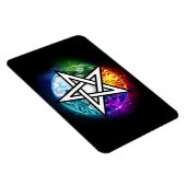 Magnet Flexible pentagramme du Wiccan (Côté Droit)