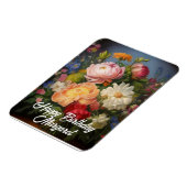 Magnet Flexible Peonies Joyeux anniversaire (Côté Gauche)