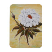 Magnet Flexible Peony blanc (Vertical)