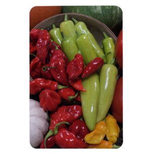 Magnet Flexible Peppers De Chili Etc.