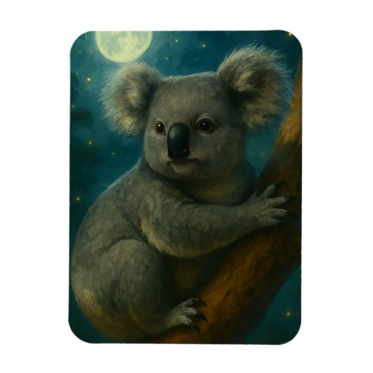 Magnet Flexible Perch Koala Lune (Vertical)