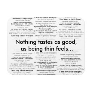 Magnet Flexible Perdre du poids, sentir grand