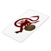 Magnet Flexible Père Noël Alien (Côté Gauche)