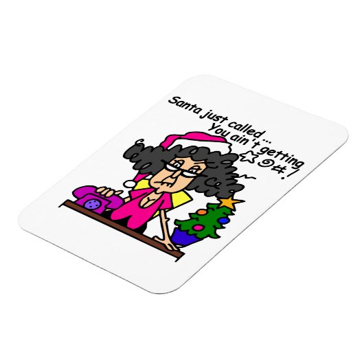 Magnet Flexible Père Noël appelée (Côté Gauche)