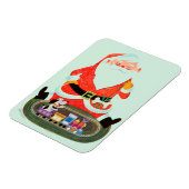 Magnet Flexible Père Noël avec train (Côté Gauche)