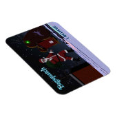 Magnet Flexible Père Noël - Bagsquatch (Côté Droit)