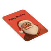 Magnet Flexible Père Noël | Bonne carte de Noël (Côté Droit)
