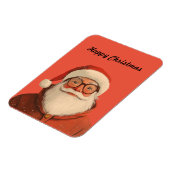 Magnet Flexible Père Noël | Bonne carte de Noël (Côté Gauche)