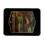 Magnet Flexible Père Noël Cruz de Tenerife (Horizontal)