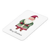 Magnet Flexible Père Noël de Noël Rouge Vert (Côté Gauche)