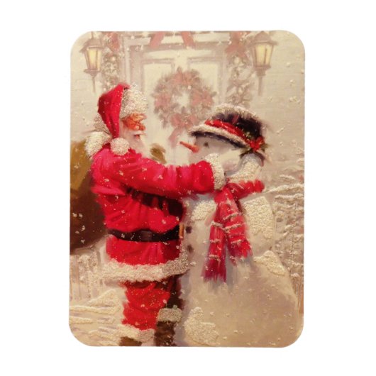 Magnet Flexible Père Noël Frosty Noël (Vertical)