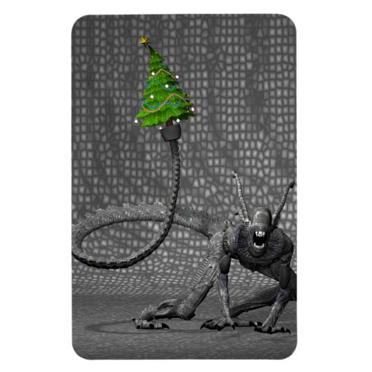 Magnet Flexible Père Noël galactique (Vertical)