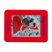 Magnet Flexible Père Noël Helper Christmas (Horizontal)