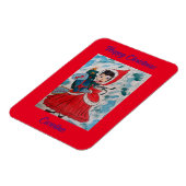 Magnet Flexible Père Noël Helper Christmas (Côté Gauche)