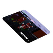 Magnet Flexible Père Noël - Je crois (Côté Droit)