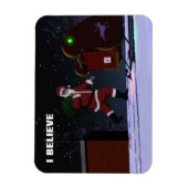 Magnet Flexible Père Noël - Je crois (Vertical)